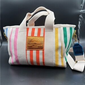 Kurt Geiger Colorful Striped Women Bag NWOT